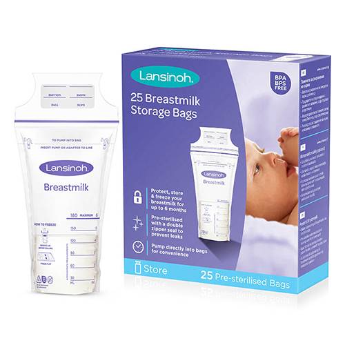 لانسينوه اكياس تخزين حليب الام 25كيس