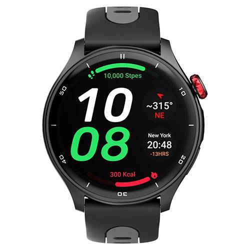 تيتان سيليستور ساعة اموليد ذكية دائرية اسود موديل رقم.90206AP01