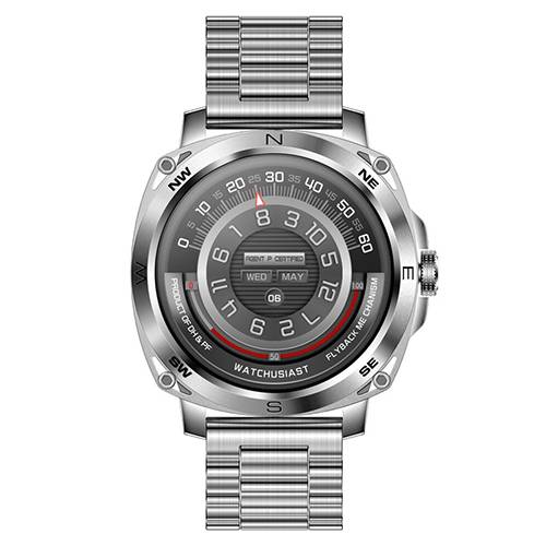 فاستراك راديانت اف اكس 3 ساعة اموليد ذكية فضي موديل رقم.38124SM01