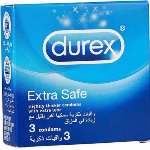 ديوركس اكسترا سيف واقي ذكرى للرجال 3قطع