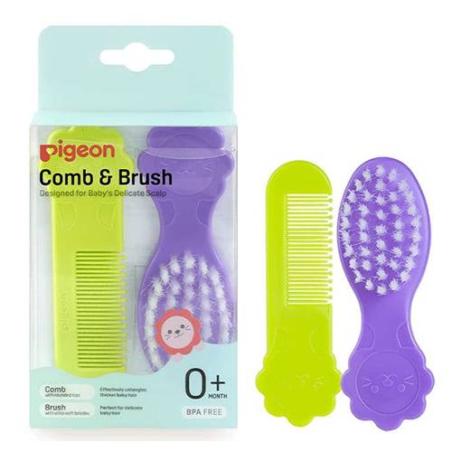 بيجون مجموعة مشط وفرشاة الحمام للاطفال