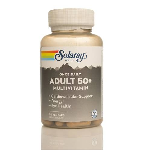 سولاري اونس ديلي ادلت مكمل غذائي متعدد الفيتامينات للبالغين فوق سن50 90كبسولة نباتية