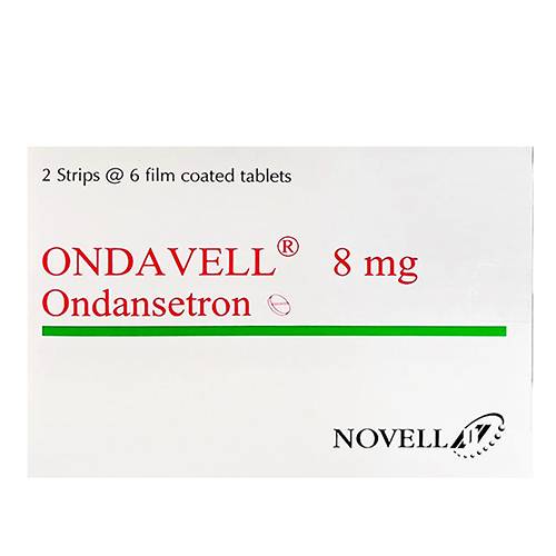 اوندافيل للوقاية من الغثيان والقيء 12قرص مغلف