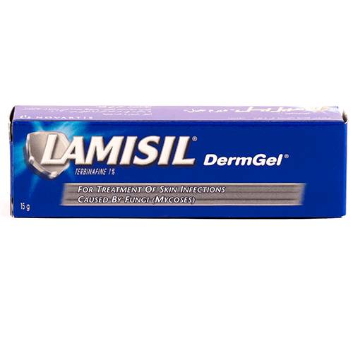 لاميزيل 1% جل ديرم لعلاج التهابات الجلد التي تسببها الفطريات 15جم
