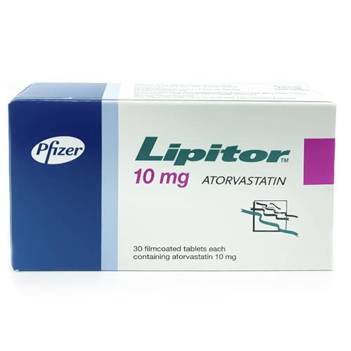ليبيتور 10مجم لعلاج ارتفاع مستويات الكوليسترول والدهون الثلاثية 30قرص مغلف