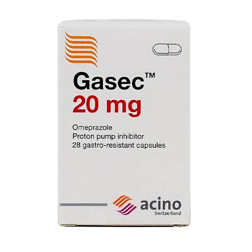 ميفا جازيك 20 اوميبرازول لعلاج قرحة المعدة و القولون والحموضة 28كبسولة