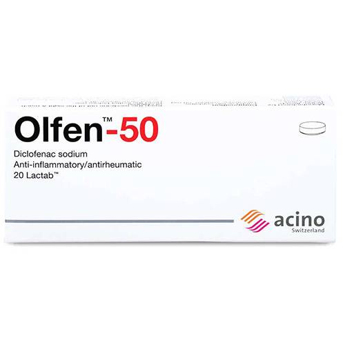 اولفين 50 مضاد للالتهابات ومضاد للروماتيزم 20قرص