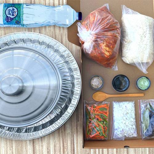 روبيان مع الجدر