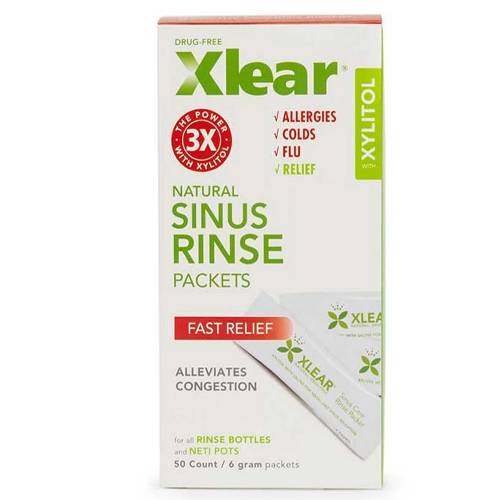 اكسلير اكياس منظفة للانف 6جم 50كيس