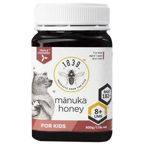 1839 عسل مانوكا بمعامل المانوكا8+ للاطفال 500جم