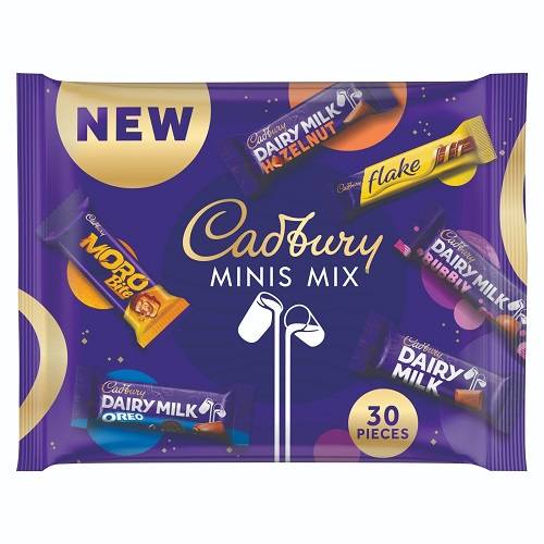 كادبوري شوكولاتة ميني ميكس 30حبة 400جم