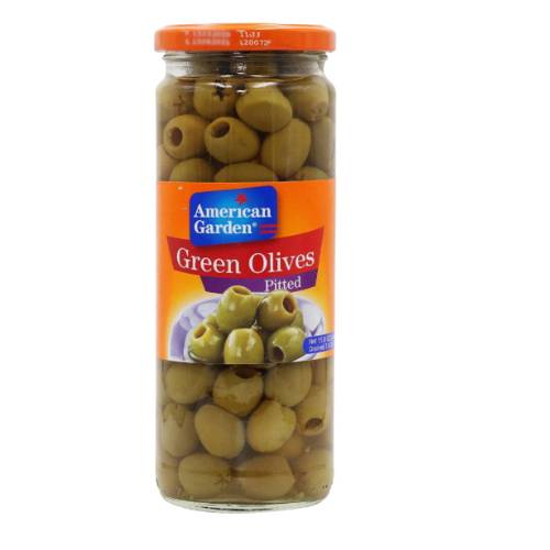 امريكان جاردن زيتون اخضر مفرغ 450جم