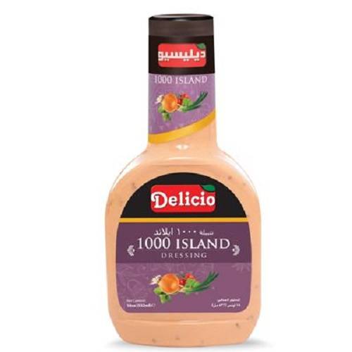 ديليسيو تتبيلة ثاوزند ايلاند 267مل