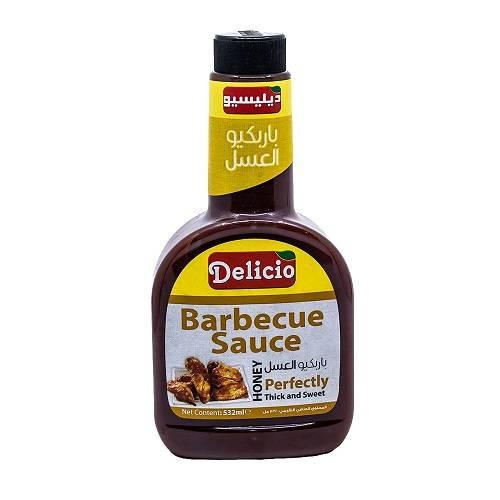 ديليسيو صوص باربكيو العسل 532مل