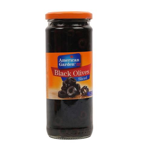 امريكان جاردن شرائح زيتون اسود 450جم