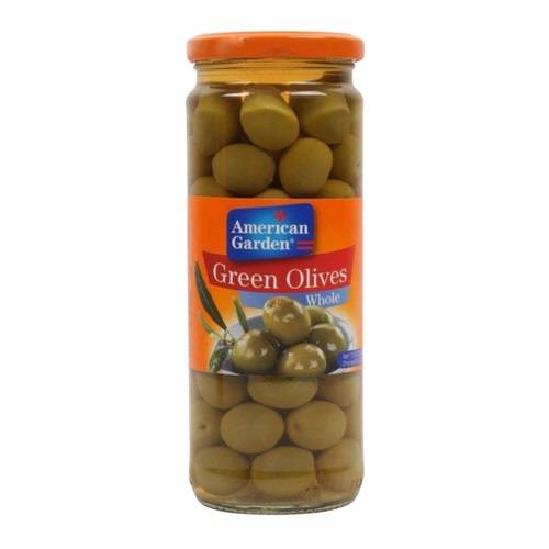 امريكان جاردن زيتون اخضر كامل 450جم