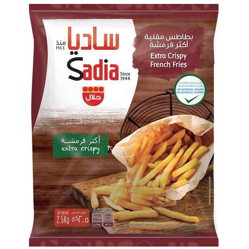 ساديا بطاط مقلية اكثر قرمشة 2.5كجم