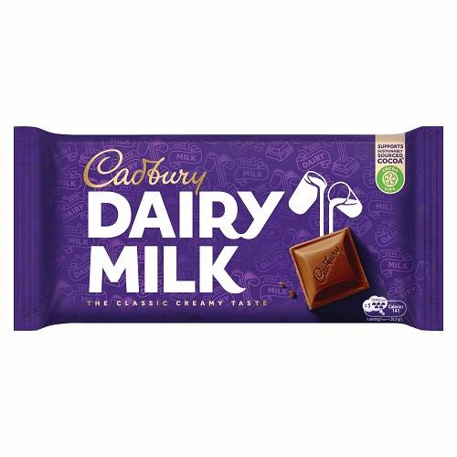 كادبوري ديري ميلك شوكولاتة بالحليب 212جم