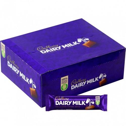 كادبوري ديري ميلك شوكولاتة بالحليب 32جم 12حبة