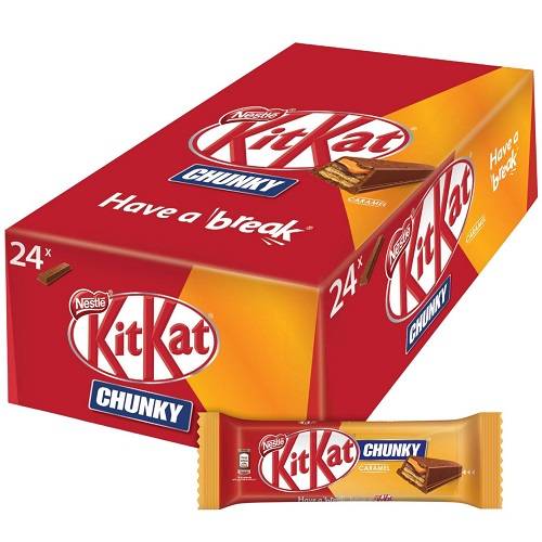 كيت كات تشانكي شوكولاتة بالكراميل 42جم 24حبة