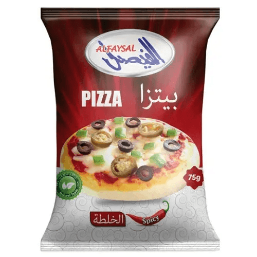الفيصل بيتزا حار 75جم