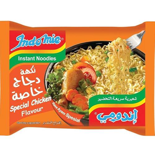 اندومي نودلز الدجاج نكهة خاصة 75جم