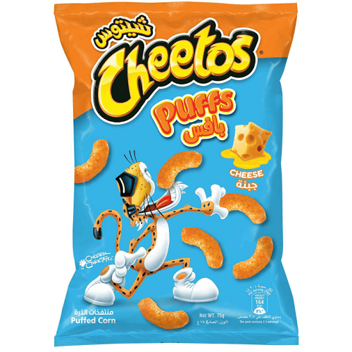 شيتوس بافس سناك الذرة بنكهة الجبنة 75جم