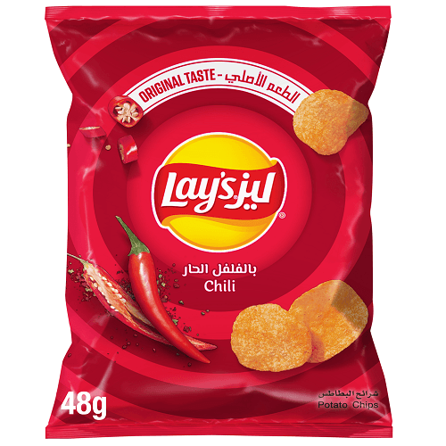 ليز شيبس بالفلفل الحار 48جم