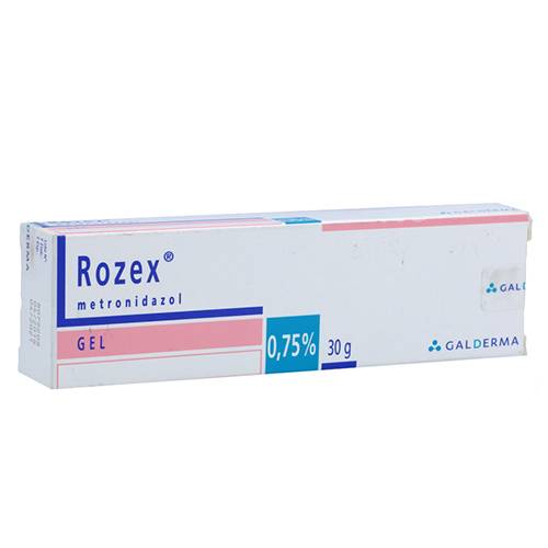 روزكس جل لعلاج الوردية 0.75% 30جم