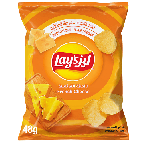 ليز شيبس بالجبنة الفرنسية 48جم