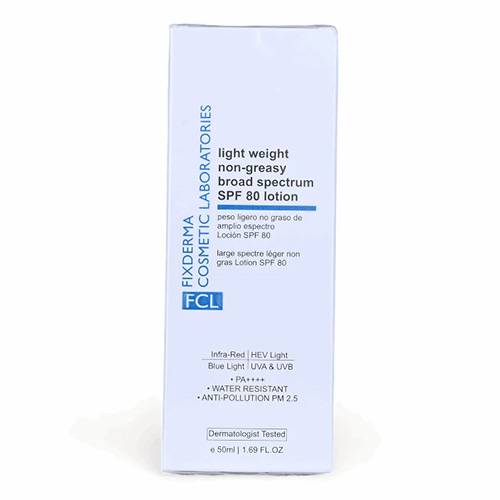 اف سي ال لوشن خفيف بملمس غير دهني بمعامل حماية80 50مل
