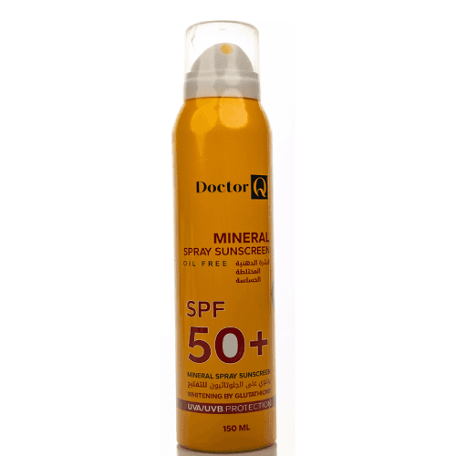 دكتور كيو واقي الشمس بخاخ خالي من الزيوت بعامل حماية +50 150مل