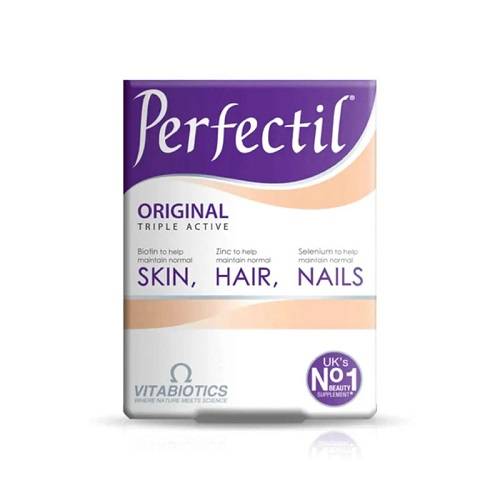 بيرفكتيل اورجينال تريبال اكتيف لدعم البشرة والشعر والاظافر 30قرص