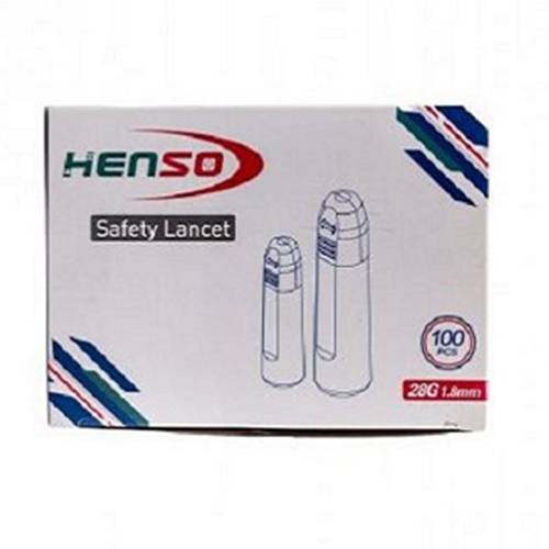 هينسو سيفتي جهاز سحب الدم معقم للاستخدام مرة واحدة 1.8مم 100 قطعة