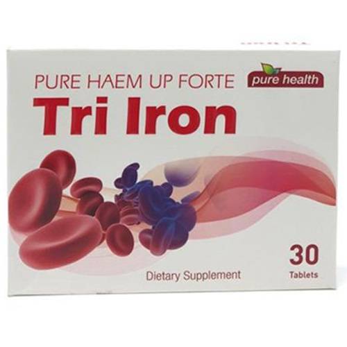 بيور هيلث تراي ايرون لعلاج فقر الدم 30 قرص