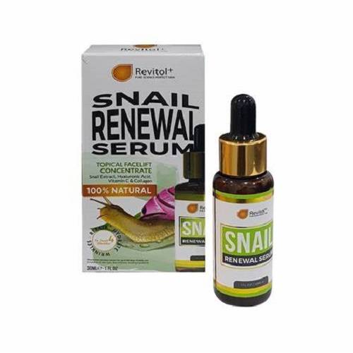 ريفيتول+ سيروم بخلاصة الحلزون سيروم مركز لتجديد البشرة وشد الوجه 30مل