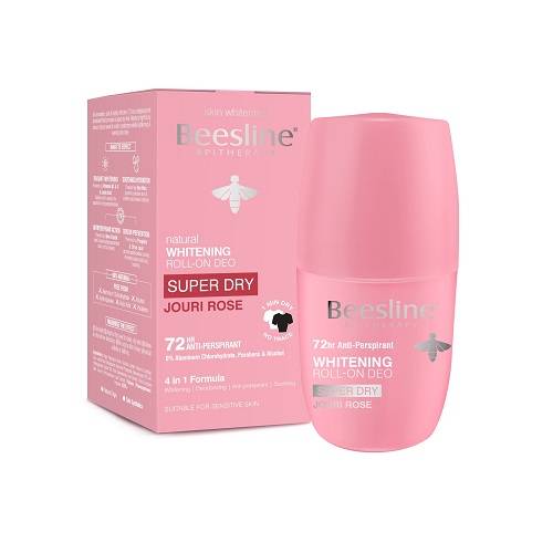 بيزلين مزيل العرق الطبيعي رول اون ديو سوبر دراي ورد الجوري مضاد للتعرق 50مل