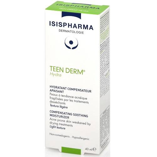 ايزيس فارما تين ديرم هيدرا مرطب مهدئ ومعوض للبشرة 40مل