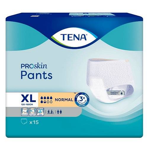 تينا بروسكين حفاضات للبالغين عادي اكس لارج 15قطعة