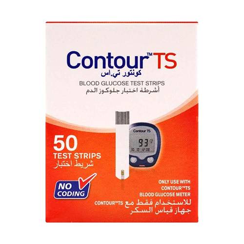 كونتور TS شرائط سكر 50 شريط