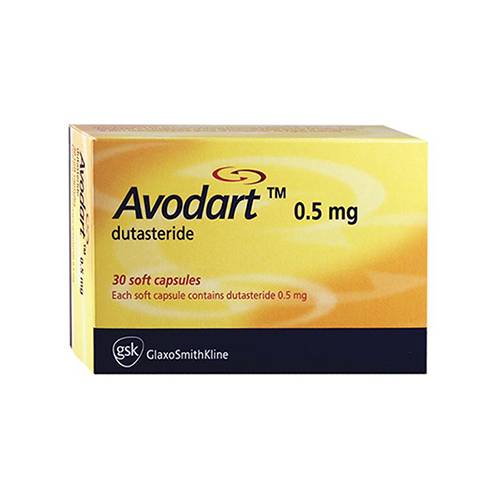 أفودارت 0.5مجم لعلاج تضخم البروستاتا الحميد 30كبسولة