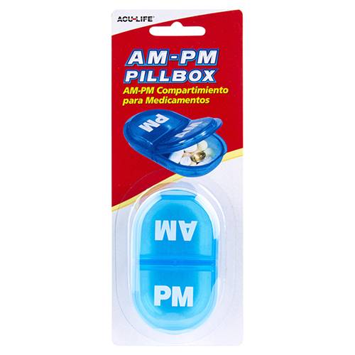 اكيو لايف علبة منظم حبوب الصباح والمساء