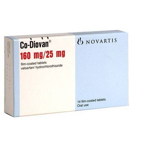 كو ديوفان 160/25مجم لعلاج ارتفاع ضغط الدم 28قرص مغلف