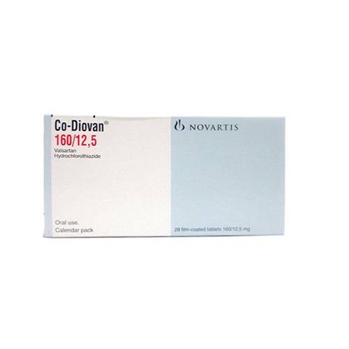 كو ديوفان 160/12.5مجم للسيطرة على ارتفاع ضغط الدم 28قرص