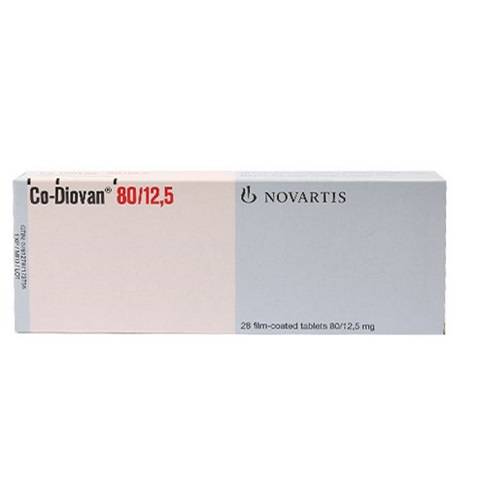 كو ديوفان 80مجم/ 12.5مجم لعلاج ارتفاع ضغط الدم 28 قرص