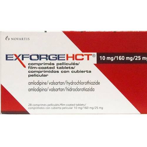 اكسفورج اتش سي تي 10مجم/160مجم/25مجم املوديبين لعلاج ارتفاع ضغط الدم 28قرص مغلف