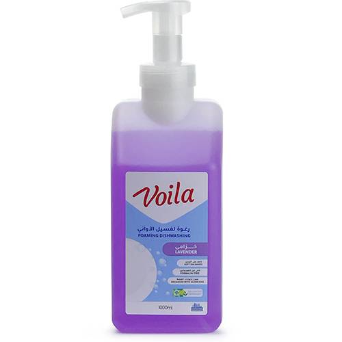 فيولا رغوة لغسيل الاواني خزامي 1لتر