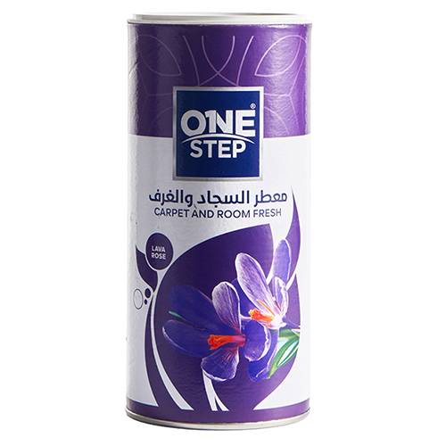 ون ستيب معطر السجاد والغرف لاف روز 350جم