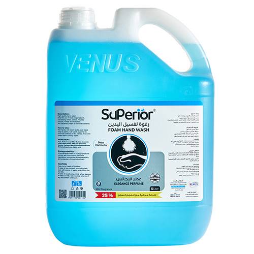 سوبر يور رغوة غسيل الايدي برائحة اليجانس 5لتر