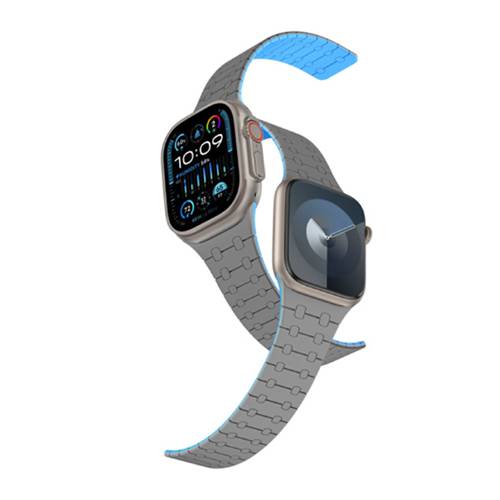 امايزنج ثينج سموذي سبورت ماج سوار لساعات ابل 49/45/44/42ملم رمادي رقم.17210